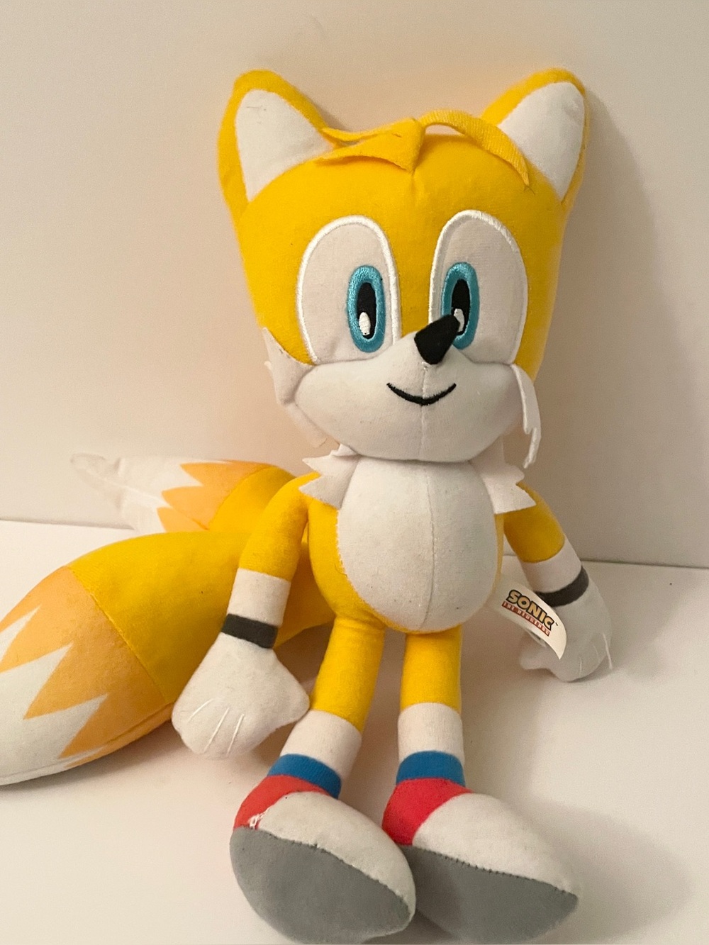 Sonic The Hedgehog 12” Modern Tails Plush Stuffed Animal Jakks Pacific